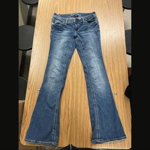 y2k lowrise bootcut flare ariya jeans